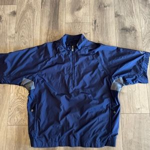 Men Golf Adidas Half Zip Rain Pullover sz.L